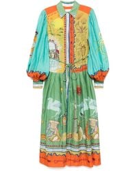 ALÉMAIS - シュールレアリスト サマー ラミーシャツドレス - Lyst