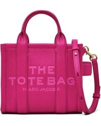 Marc Jacobs - Borsa 'The Micro Tote Bag' Con Logo - Lyst