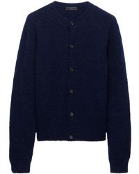 Prada - Wool Cardigan - Lyst