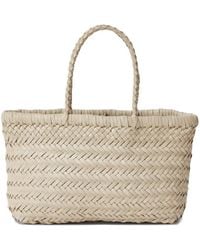 Dragon Diffusion - Braided Handle Woven Tote Bag - Lyst