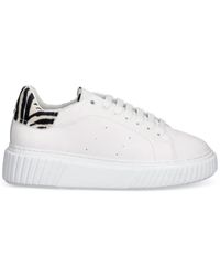Marc O' Polo - Zebra-Print Panelled Sneakers - Lyst