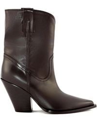 Elena Iachi - Stivali Elena A Punta 90Mm - Lyst