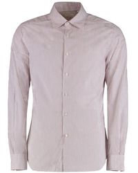 Slowear - Striped Cotton Shirt - Lyst