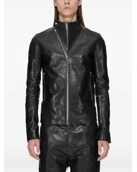 Rick Owens - Release Padded Leather Jacket - Lyst