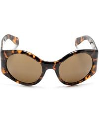 Palm Angels - Ennis Round-Frame Tinted Sunglasses - Lyst