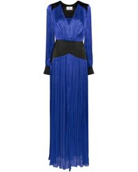 V:PM ATELIER - Abito Da Sera Delilah Plissettato - Lyst