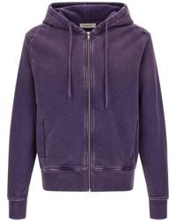 Entire studios - Hoodie Zippé À Effet Délavé - Lyst