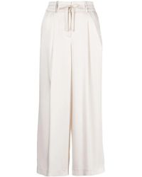 Peserico - Broek Met Wijde Pijpen - Lyst