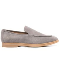 Eleventy - Mocassins En Daim - Lyst