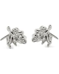 Completedworks - Cubic Zirconia Statement Stud Earrings - Lyst