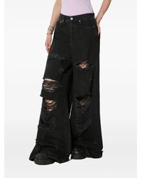 パンツ vetements reworked jeans BLACK VETEMENTS Painted Anarchy Reworked Jeans | UH76DP110B2 | SVD USA