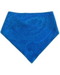 Etro - Sciarpa Con Stampa Paisley - Lyst