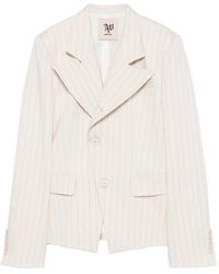 Aniye By - Miriam Pinstripe-Pattern Notched-Lapels Jacket - Lyst