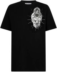 Philipp Plein - Round-Neck Skull T-Shirt - Lyst