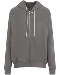 Rick Owens - Zip-Up Hooded Sweatshirt - Lyst