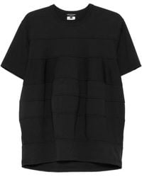 Comme des Garçons - Panelled Crew-Neck T-Shirt - Lyst