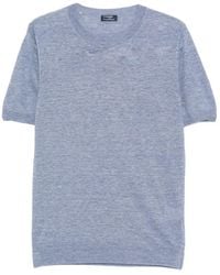 Barba Napoli - Linen T-Shirt - Lyst