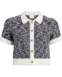 Cinq À Sept - Cárdigan Adalee con ribete en contraste - Lyst