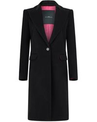 John Richmond - Chain-Detail Single-Breasted Coat - Lyst