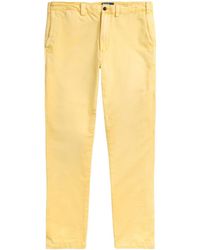 Polo Ralph Lauren - Cotton Slim-cut Trousers - Lyst