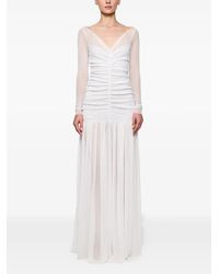 Atu Body Couture - Long-Sleeve Gathered Maxi Dress - Lyst