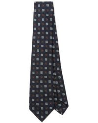 Barba Napoli - Floral-embroidery Tie - Lyst