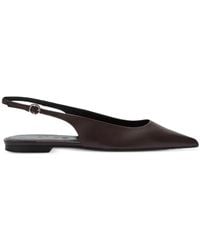 Aeyde - Amaya Pointed Slingback Sandals - Lyst