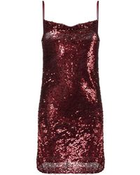 P.A.R.O.S.H. - Sequin-embellished Mini Dress - Lyst
