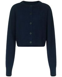 Loulou de Saison - Heike Raglan-Sleeve Cashmere Cardigan - Lyst