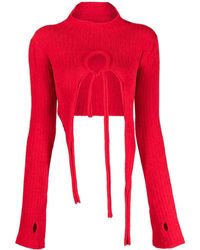 OTTOLINGER - Cut-out Detail Ribbed-knit Top - Lyst