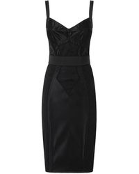 Dolce & Gabbana - Corset Dress - Lyst