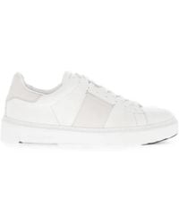 Woolrich - Lace-Up Leather Sneakers - Lyst