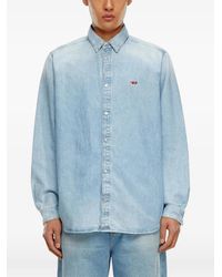 DIESEL - Denim Shirt - Lyst