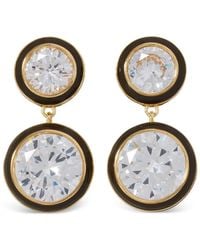 Roxanne Assoulin - Cubic Double-Drop Earrings - Lyst