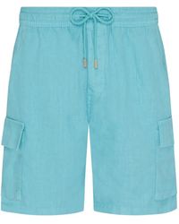Vilebrequin - Baie Linen Cargo Pants - Lyst