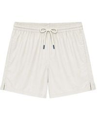 LES HÉRITIERS - Drawstring-Waist Swim Shorts - Lyst