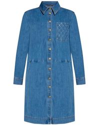 Betty Barclay - Embellished-Pocket Long-Sleeve Dress - Lyst