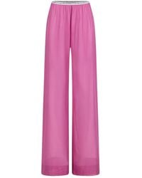 Paramidonna - Tessa Sheer Beach Trousers - Lyst