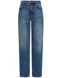 12 STOREEZ - Jeans Mit Logo-Patch - Lyst