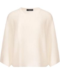 Fabiana Filippi - Crew-Neck Sequined Cape Sweater - Lyst