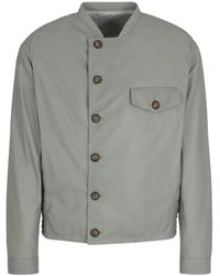 Giorgio Armani - Button-Fastening Jacket - Lyst