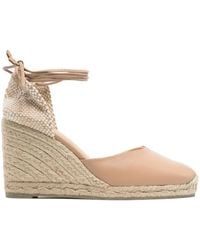 Castañer - Carina Leather Espadrilles - Lyst