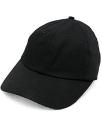 Lanvin - Logo-Patch Curved-Peak Baseball Cap - Lyst