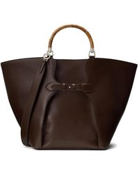 Ralph Lauren - Sac Cabas The Ralph Burl À Anse En Bois - Lyst