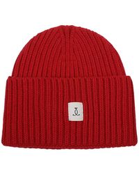 The Seafarer - Logo Wool Beanie - Lyst