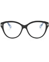 Tom Ford - Round-Frame Glasses - Lyst