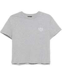 A.P.C. - Boxy Rue Madame T-Shirt - Lyst