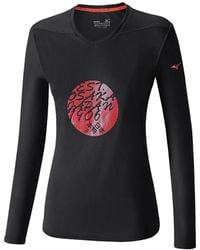 Mizuno - Core Running Long-Sleeved T-Shirt - Lyst