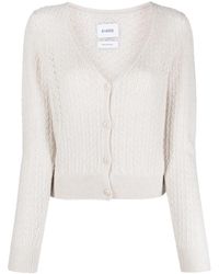 Barrie - V-Neck Cashmere Cardigan - Lyst