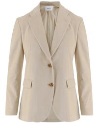 Lardini - Corduroy-Effect Single-Breasted Blazer - Lyst